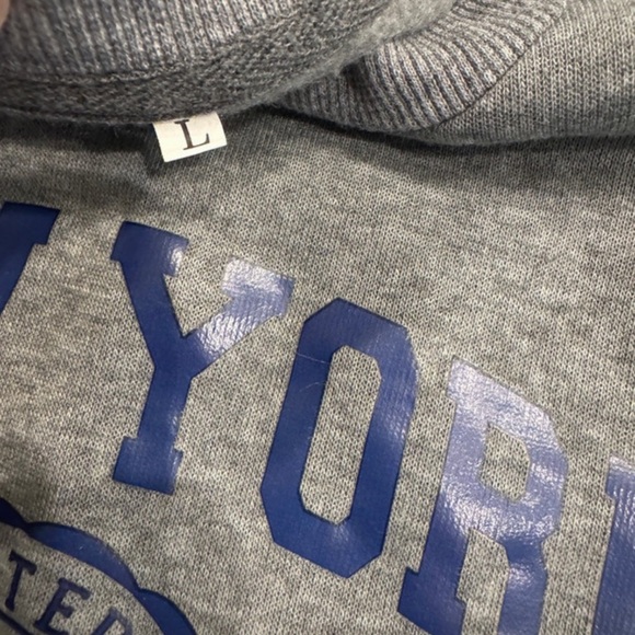 Gray New York Graphic Sweater - Picture 4 of 4